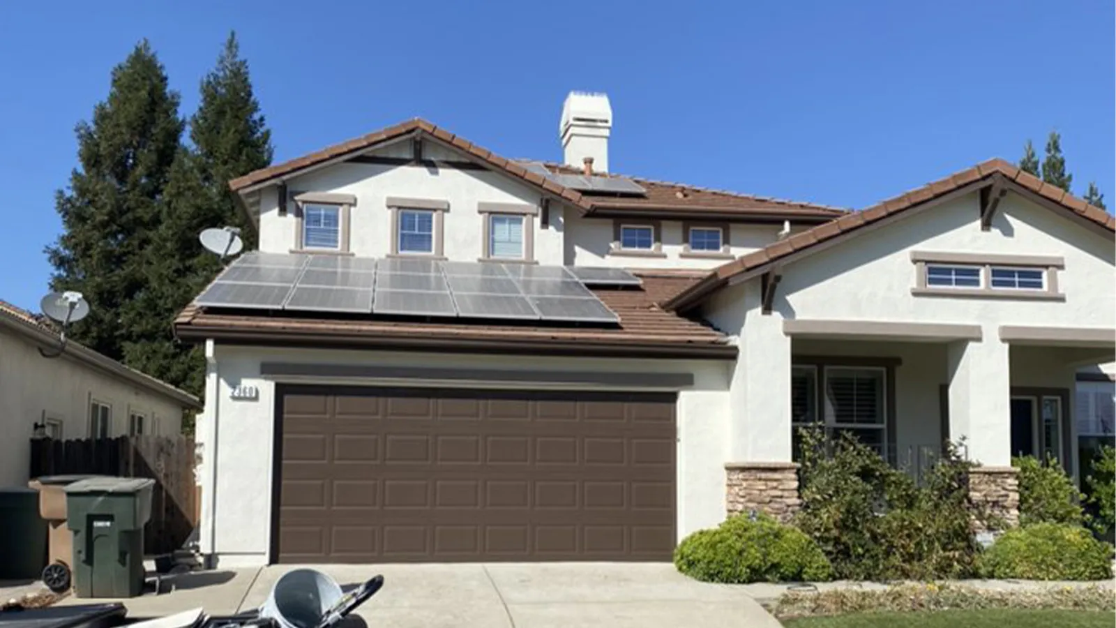 Exterior home painting project by Plata Painting co in Northern California