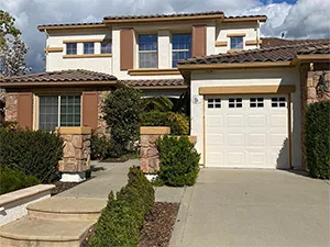 Exterior home painting project by Plata Painting co in Roseville CA